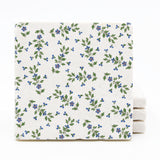 Floral Print Marble Coasters