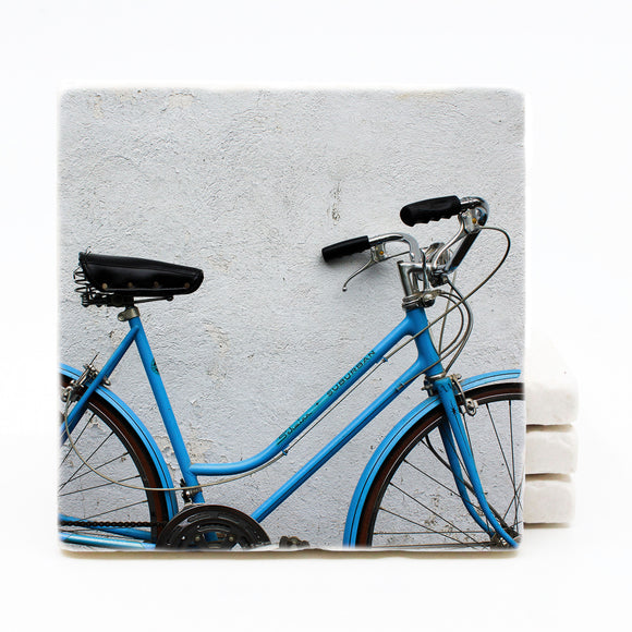 Bike Marble Drink Coasters (Version 1)