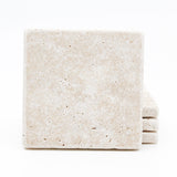Plain Travertine Drink Coasters