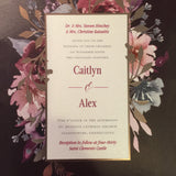 Custom Wedding Coasters for Arthur