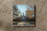 Bentley University Drink Coasters - Fall Themed