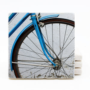 Bike Marble Drink Coasters (Version 2)