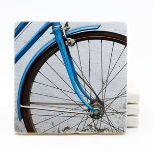 Bike Marble Drink Coasters (Version 2)