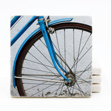 Bike Marble Drink Coasters (Version 2)
