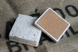 Plain Travertine Drink Coasters
