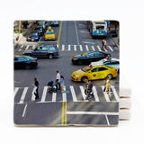 New York City Marble Drink Coaster (Version 4)