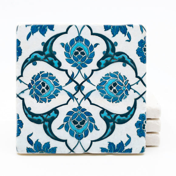 Moroccan Tile Drink Coasters (Version 3)