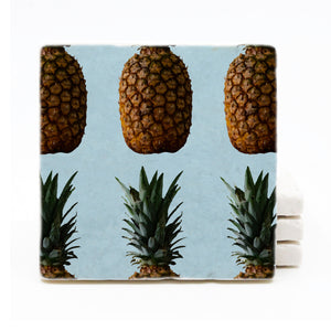 Blue Pineapple Coasters